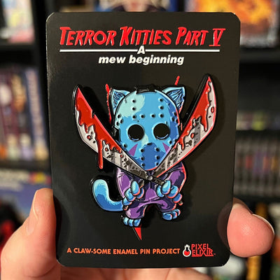 Terror Kitties V - Camp Killer Kitty Enamel Pin