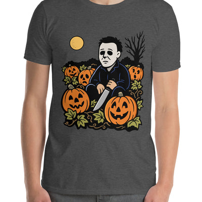 Lonely Pumpkin Patch T-Shirt (Gray)