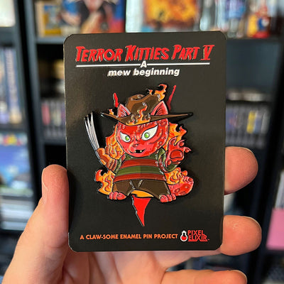 Terror Kitties V - Nightmare Kitty Enamel Pin