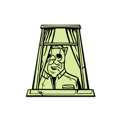 Boogeyman Kitty Enamel Pin