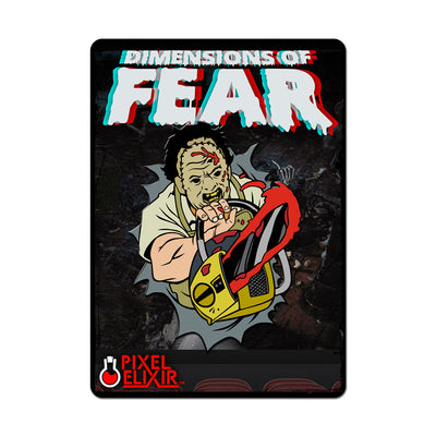 Dimensions of Fear - Texas Enamel Pin - Dystopian Designs