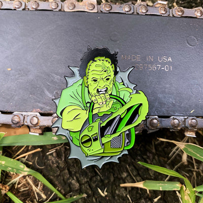 Dimensions of Fear - Texas Enamel Pin - Dystopian Designs