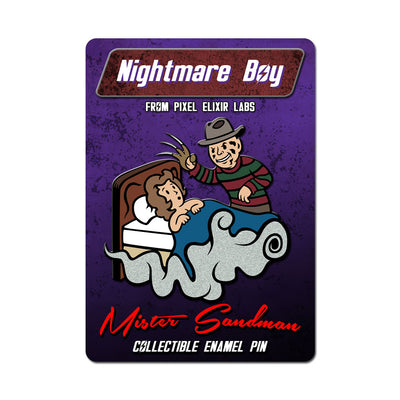 Mister Sandman Enamel Pin - Dystopian Designs