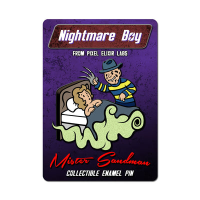 Mister Sandman Enamel Pin - Dystopian Designs