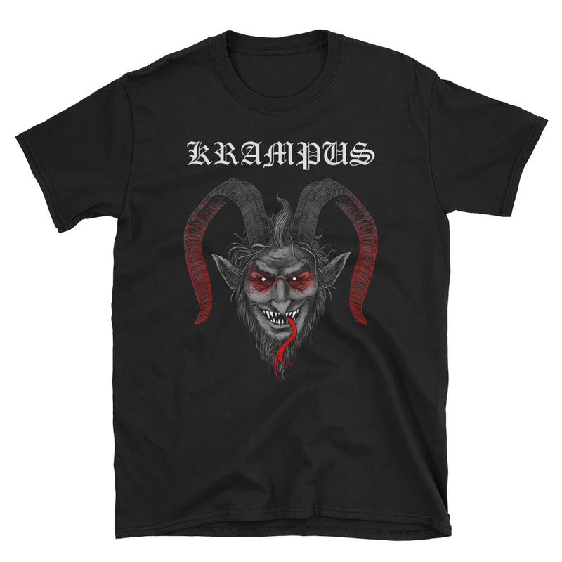 Krampus Black Metal T-Shirt - Dystopian Designs