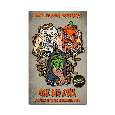 See No Evil Enamel Pin - Dystopian Designs