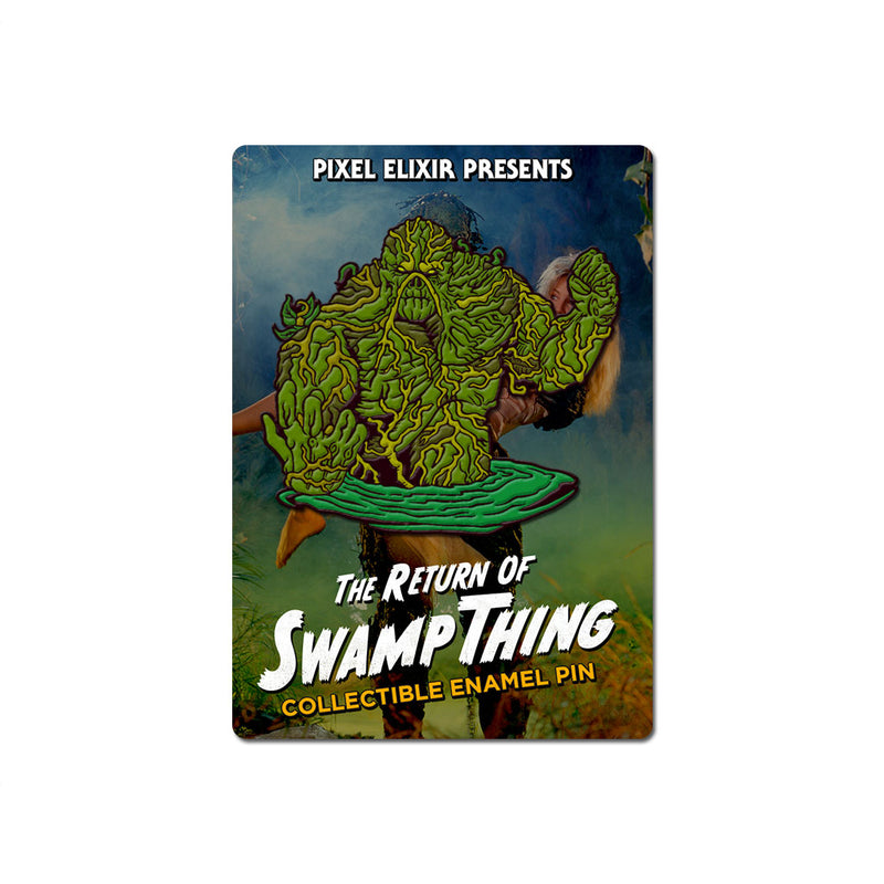 Return of Swamp Thing Enamel Pin - Dystopian Designs