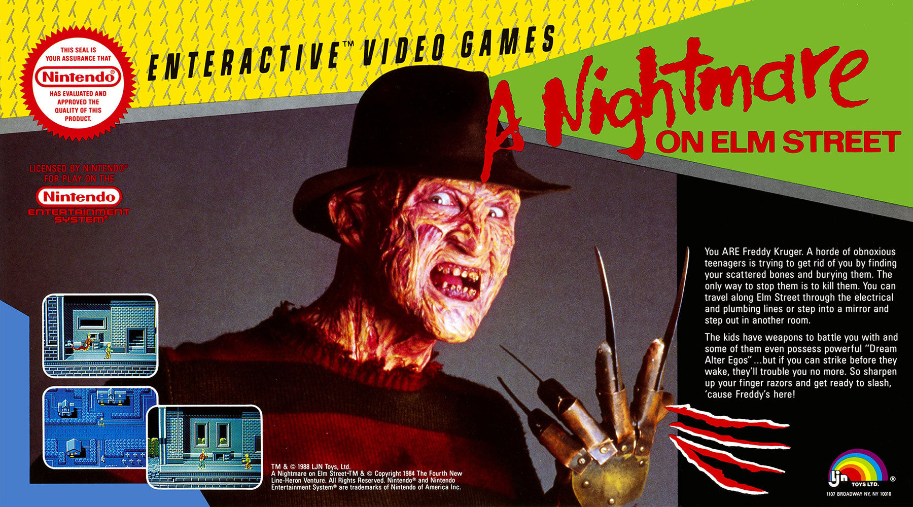 8 Bit Jason Friday the 13th NES A Nightmare on Elm Street 