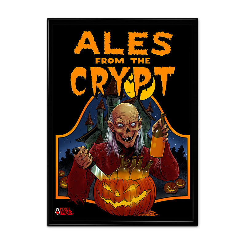 Ales From the Crypt Halloween Art Print