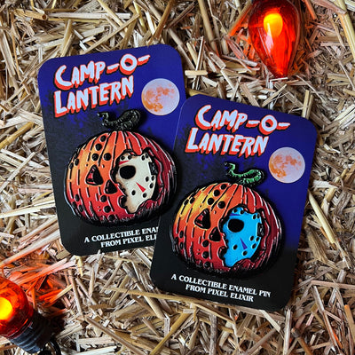 Camp-o-Lantern Enamel Pin