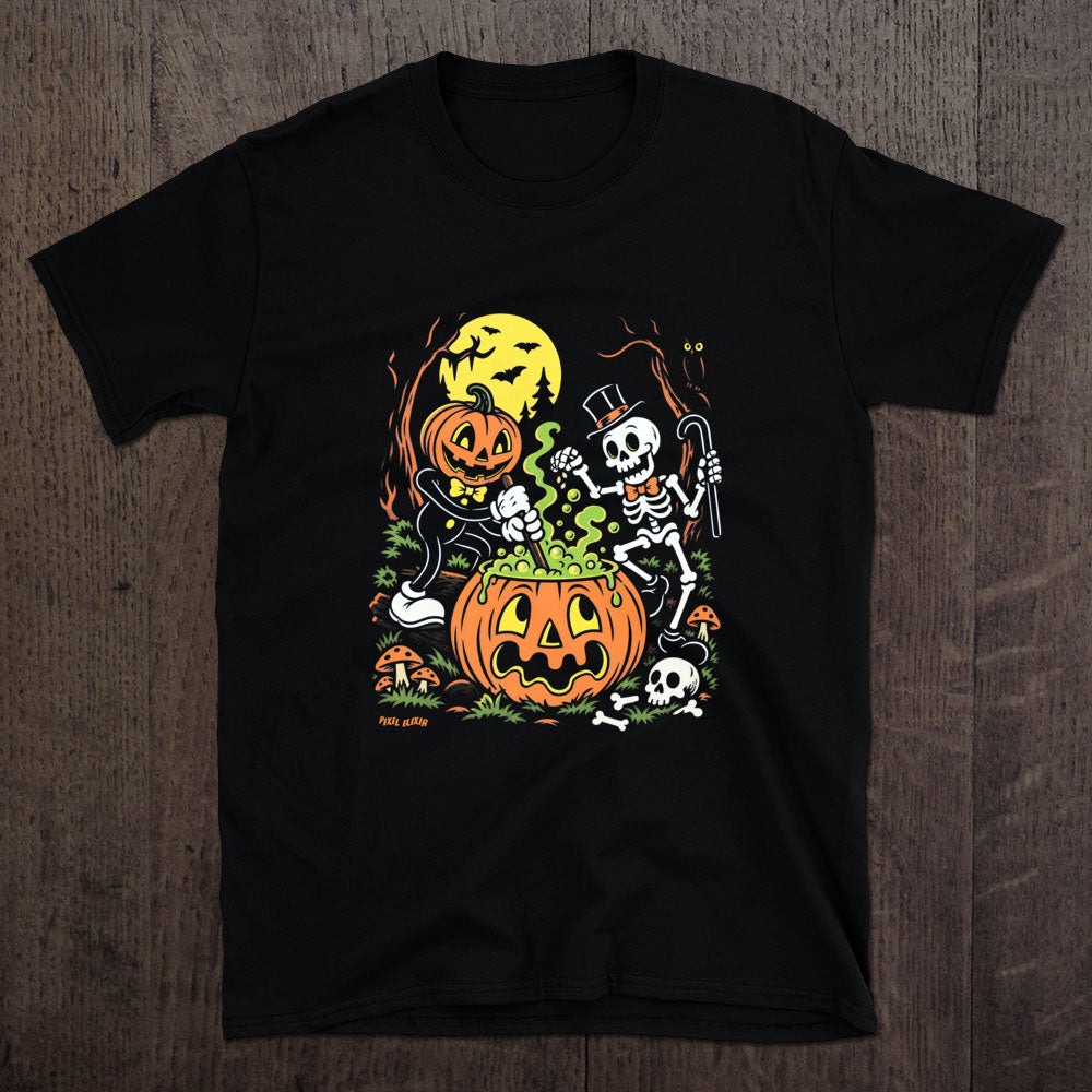 Halloween Hijinks Black Short sleeve T-Shirt