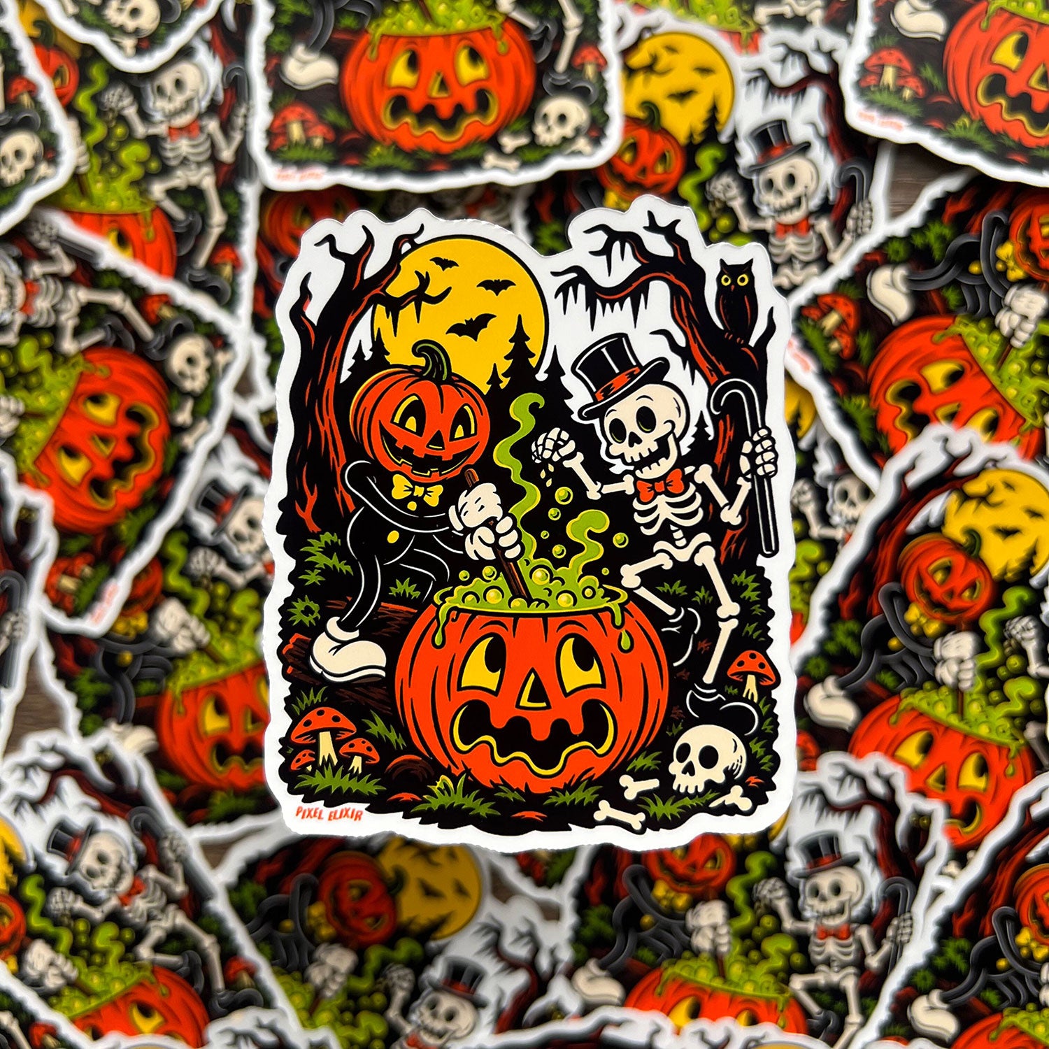 Halloween Hijinks Vintage Halloween Magnet