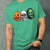 Happy, Happy Halloween Shamrock Green Tee