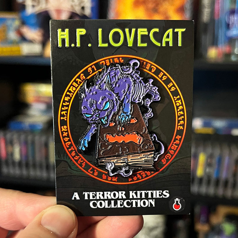Terror Kitties - Necronomicat Enamel Pin