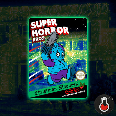 Super Horror Bros. Christmas Madness Enamel Pin