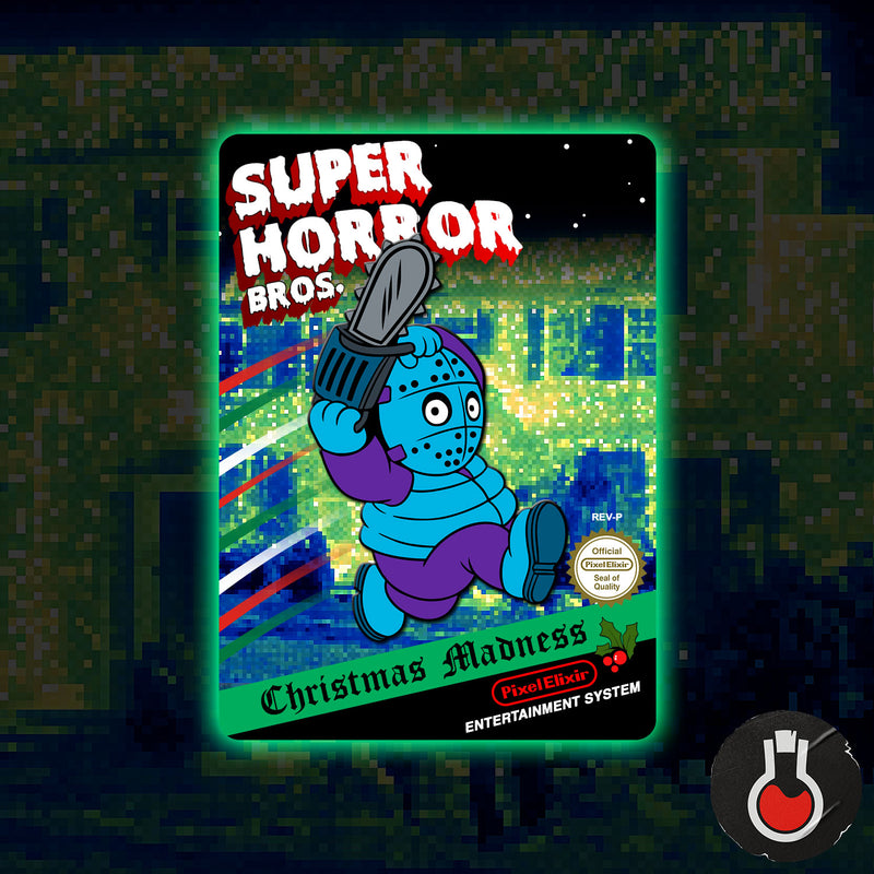 Super Horror Bros. Christmas Madness Enamel Pin