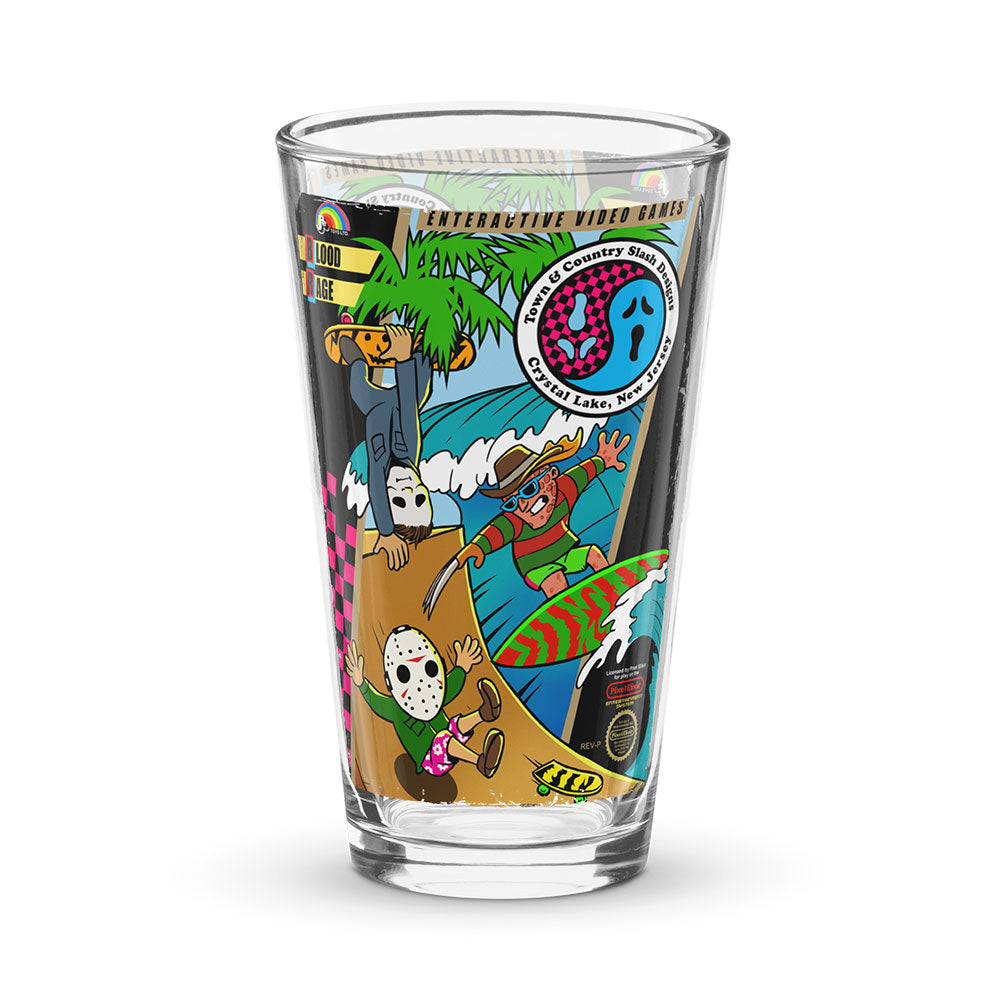 T&amp;C Slash Designs Pint Glass