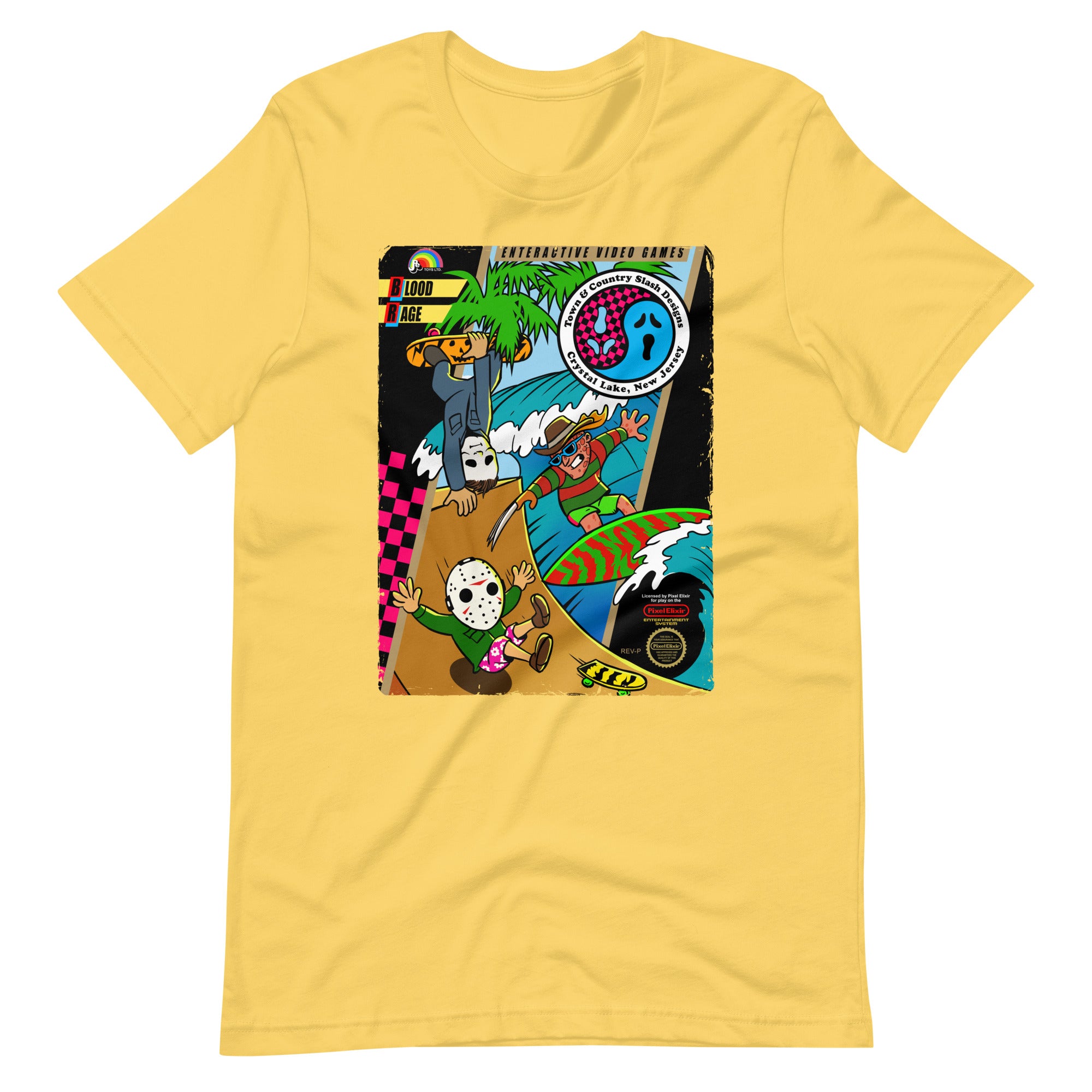 T&C Slash Designs T-Shirt - Pixel Elixir