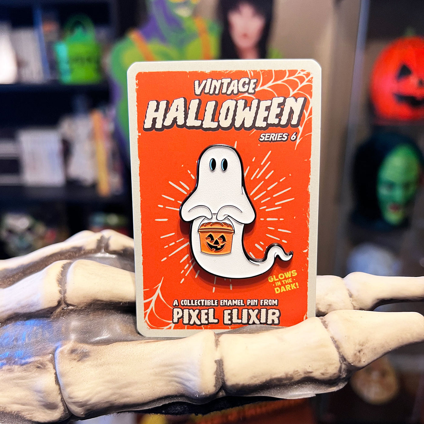 Horror, Retro, Synthwave, Pop Culture & Video Game Enamel Pins - Pixel ...