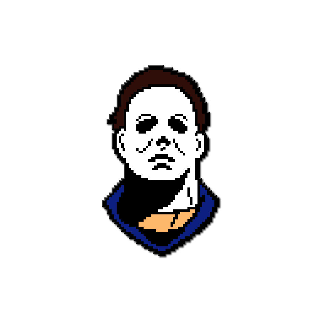 8-Bit Killer - The Boogeyman Enamel Pin - Dystopian Designs