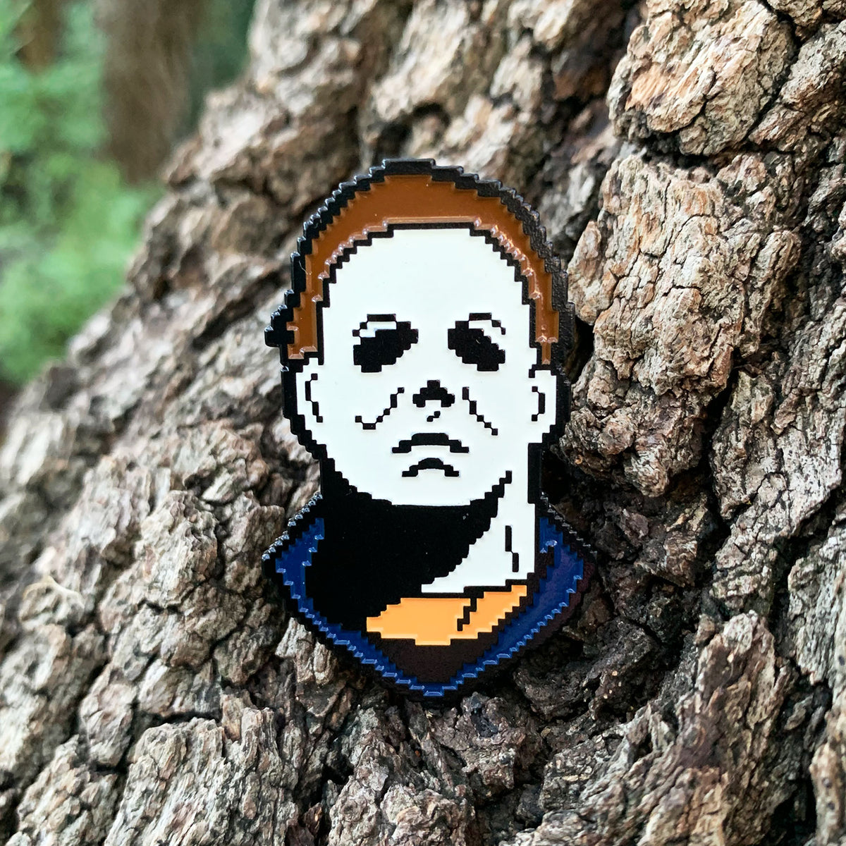 8-Bit Killer - The Boogeyman Enamel Pin - Pixel Elixir