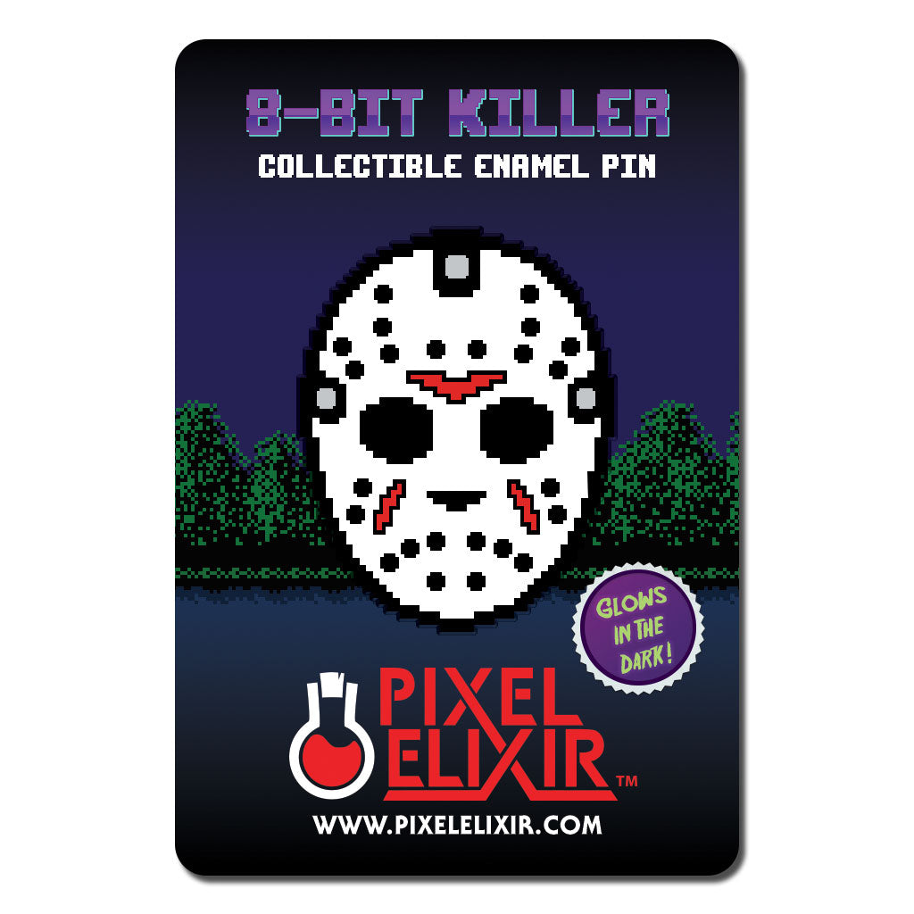 8-Bit Killer Enamel Pin - Dystopian Designs