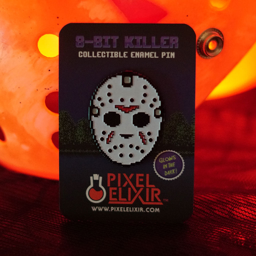 8-Bit Killer Enamel Pin - Dystopian Designs