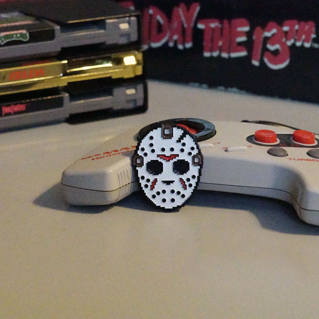 8-Bit Killer Part IV Enamel Pin - Dystopian Designs
