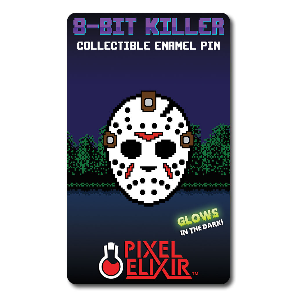 8-Bit Killer Part IV Enamel Pin - Dystopian Designs