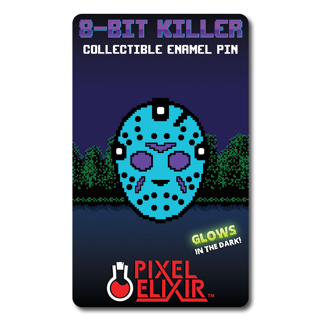 8-Bit Killer Part IV Enamel Pin - Dystopian Designs