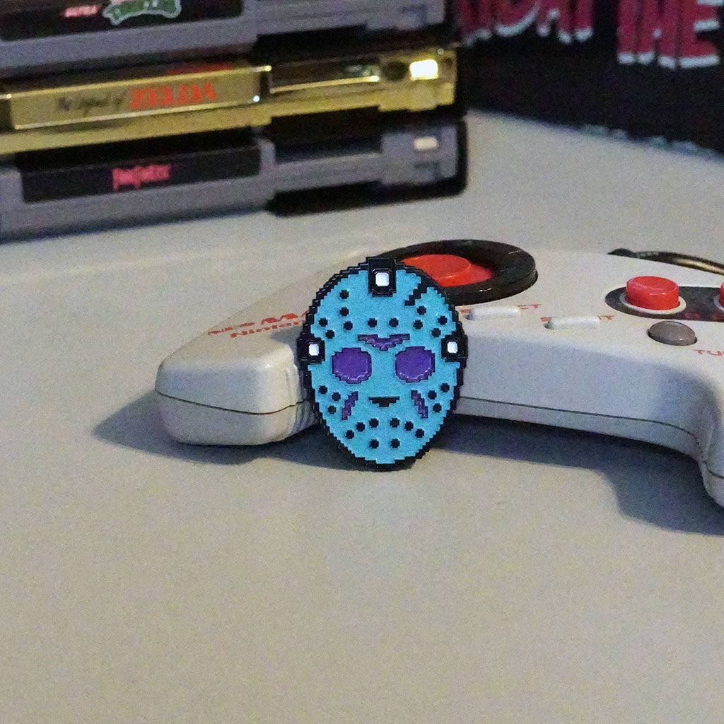 8-Bit Killer Part IV Enamel Pin - Dystopian Designs