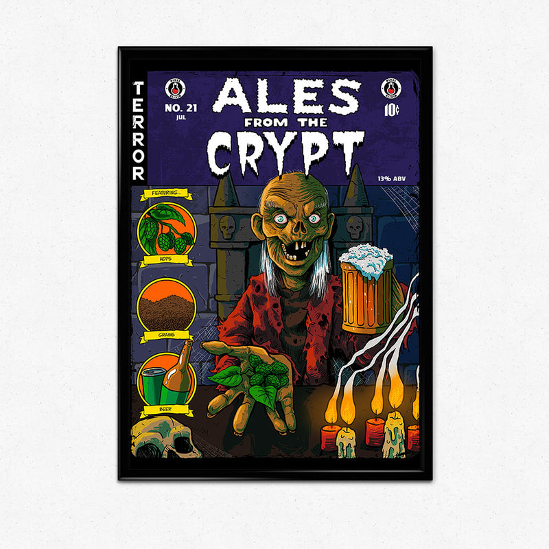 Ales From the Crypt Art Print