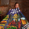 Ales From the Crypt Throw Blanket