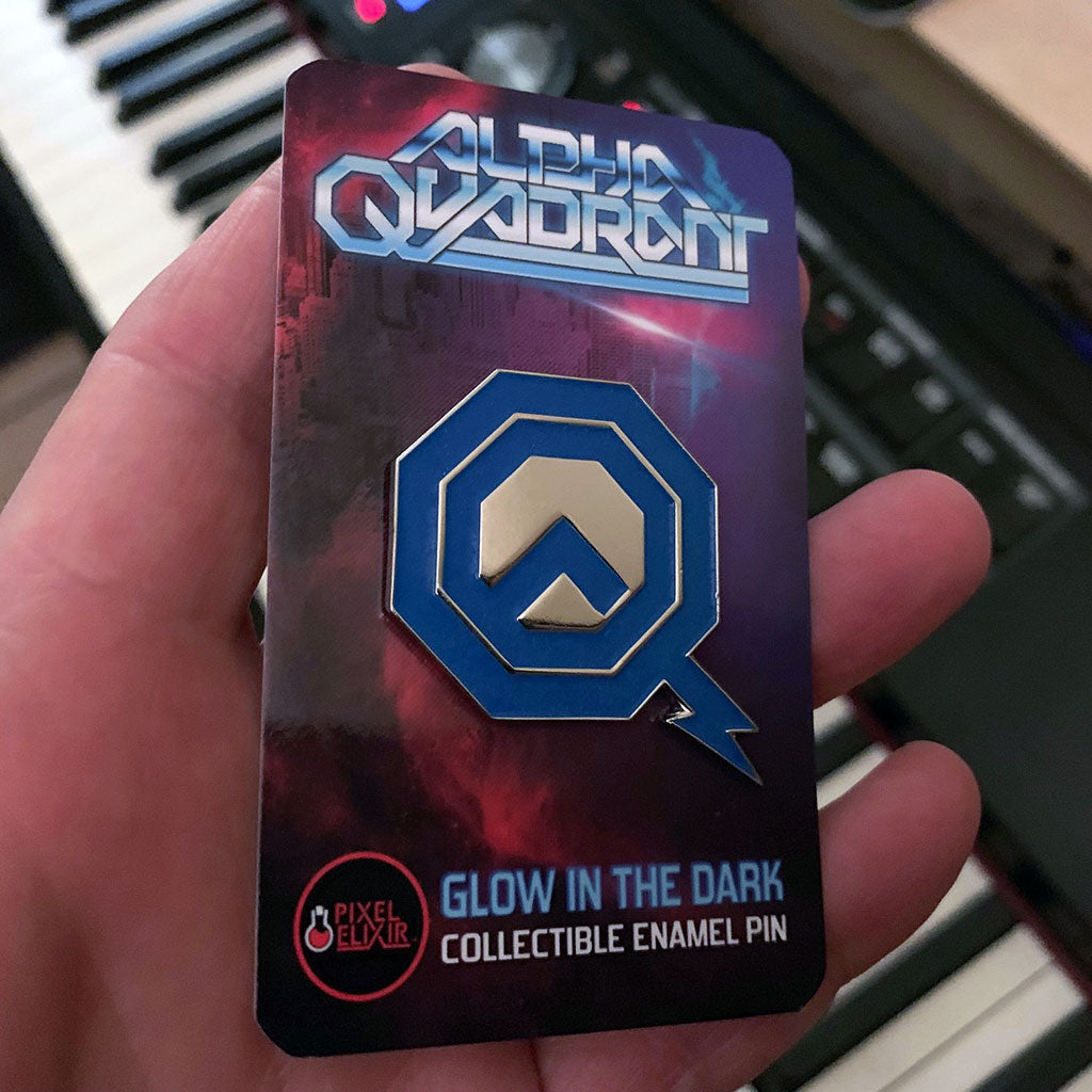 Alpha Quadrant Enamel Pin - Dystopian Designs