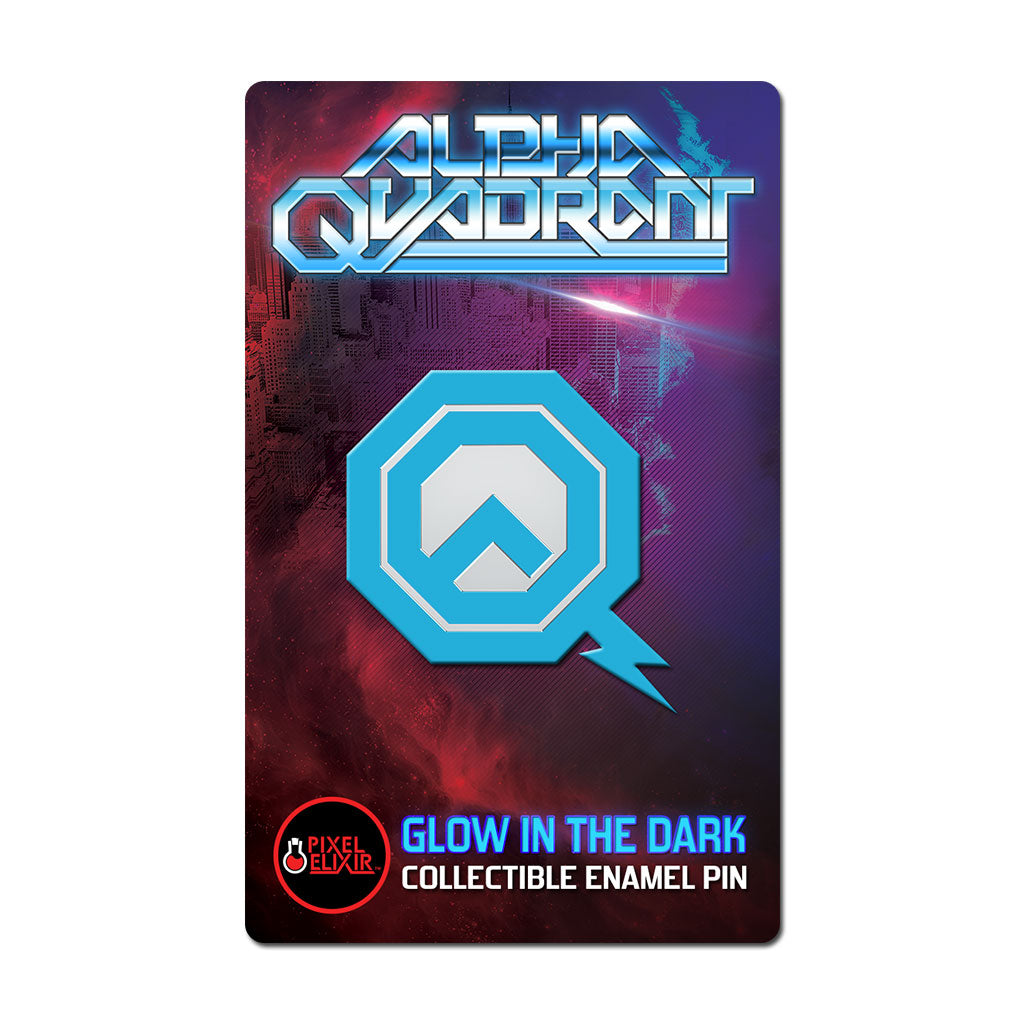 Alpha Quadrant Enamel Pin - Dystopian Designs