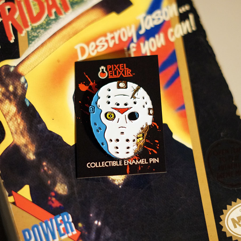 Camp Carver Part VII Enamel Pin (7 versions available) - Dystopian Designs