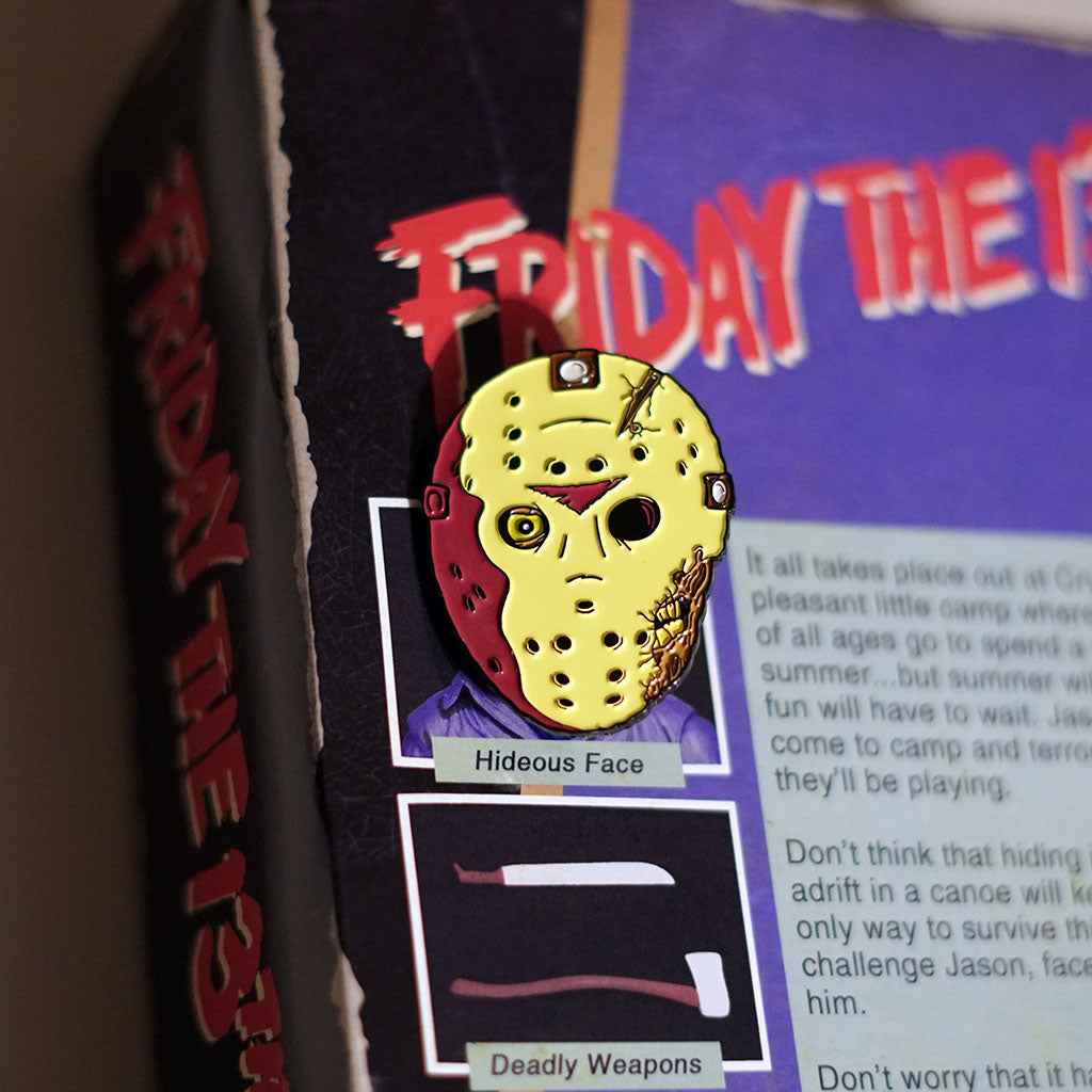 Camp Carver Part VII Enamel Pin (7 versions available) - Dystopian Designs