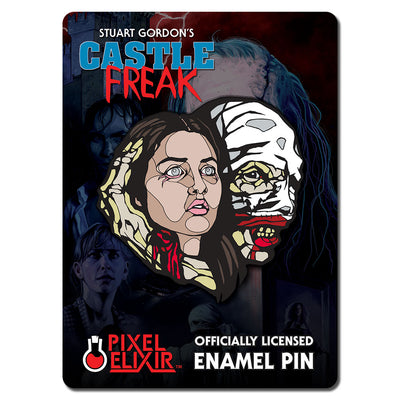 Castle Freak & His Prey Enamel Pin - Dystopian Designs