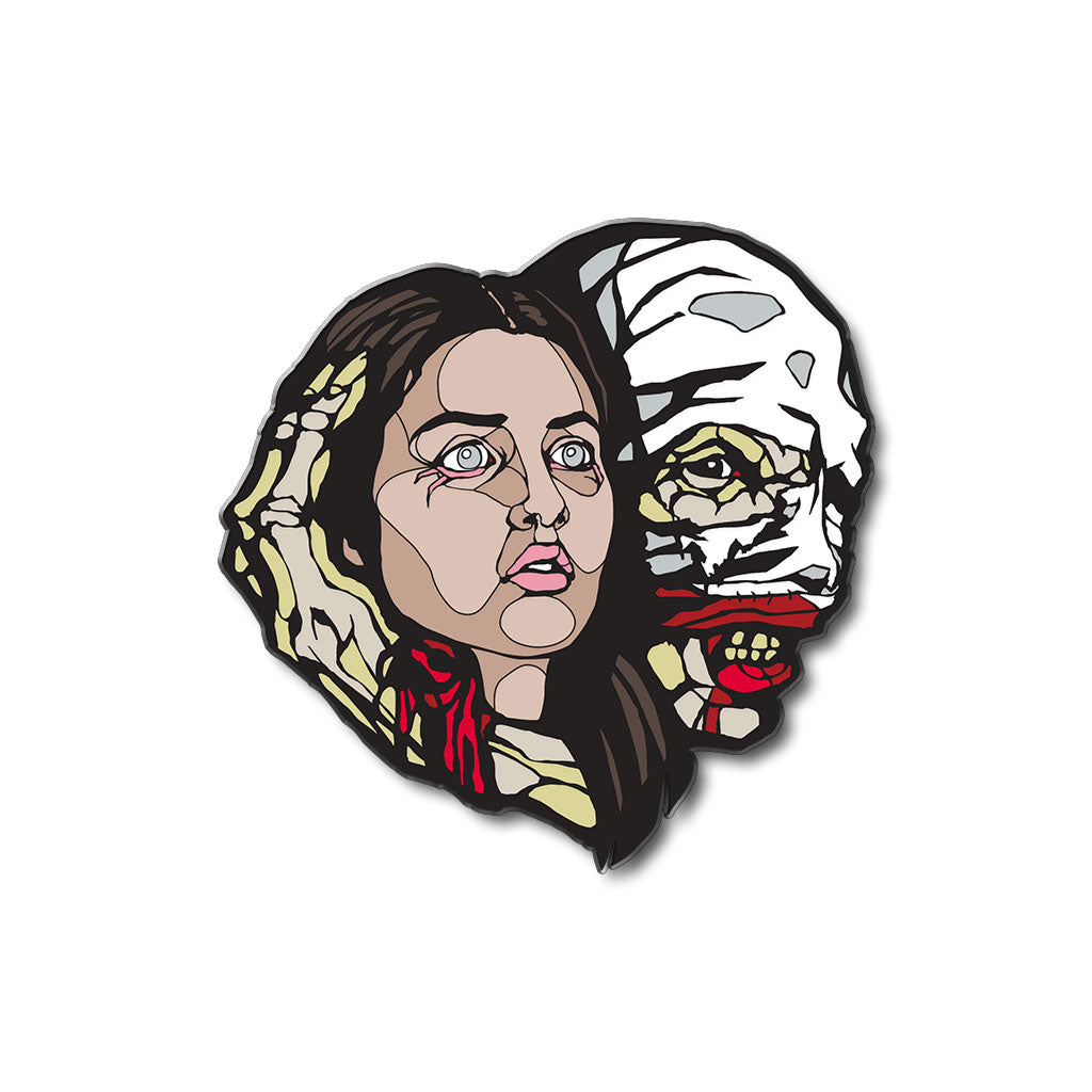 Castle Freak &amp; His Prey Enamel Pin - Dystopian Designs