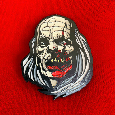 Castle Freak Unmasked Enamel Pin - Dystopian Designs