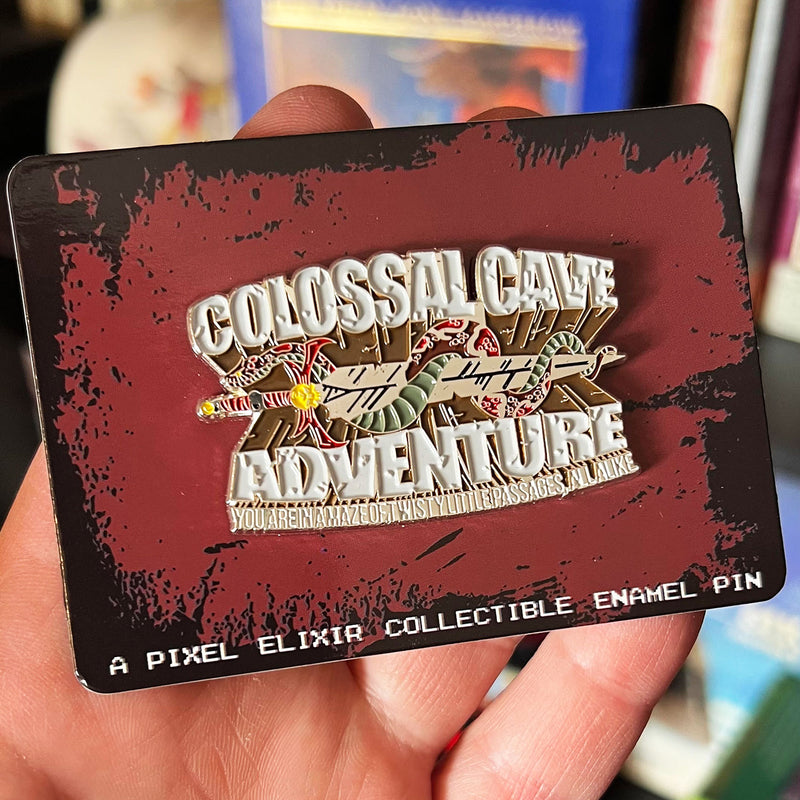 Colossal Cave Adventure Enamel Pin