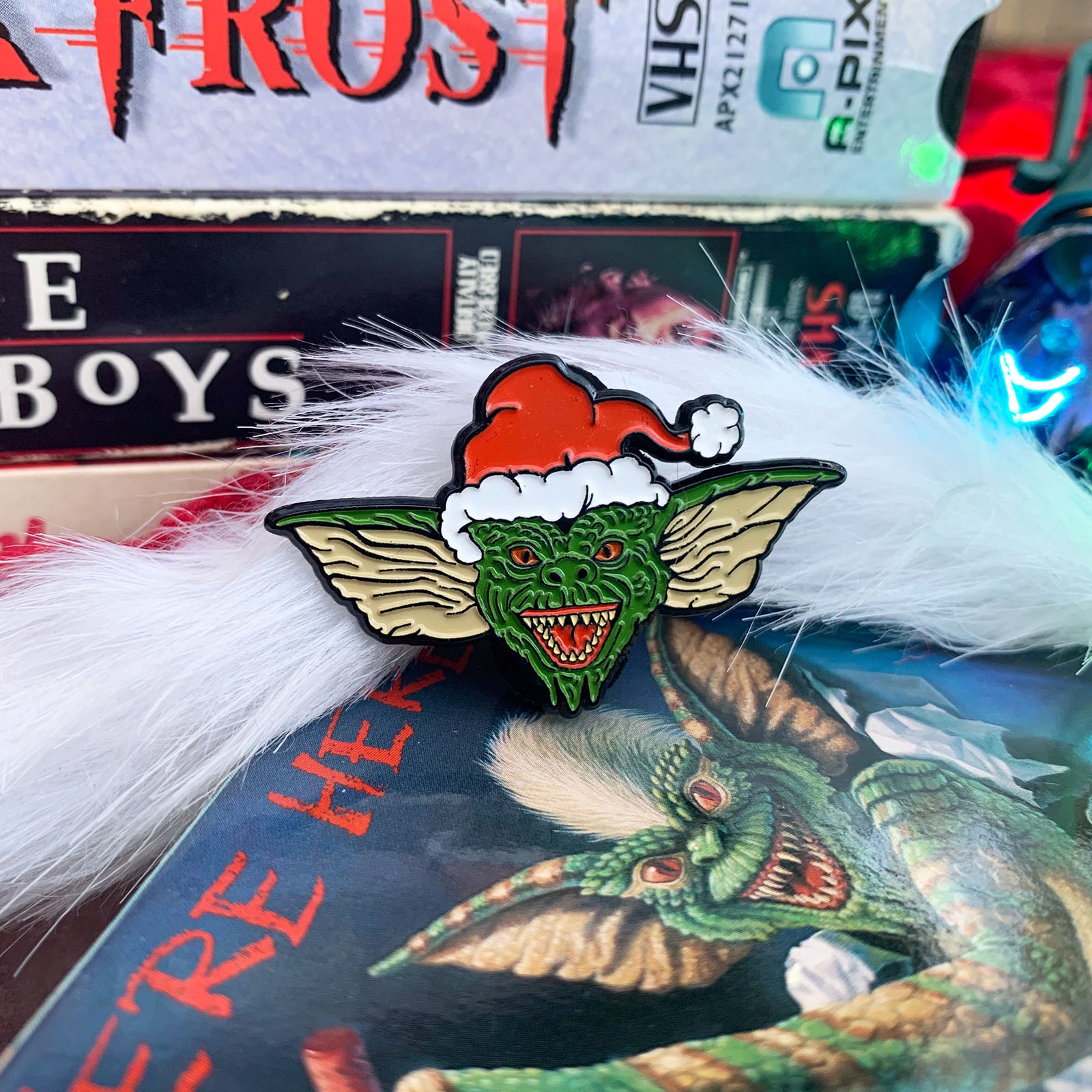 Christmas Critter Enamel Pin - Dystopian Designs