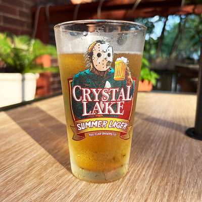 Crystal Lake Summer Lager Pint Glass