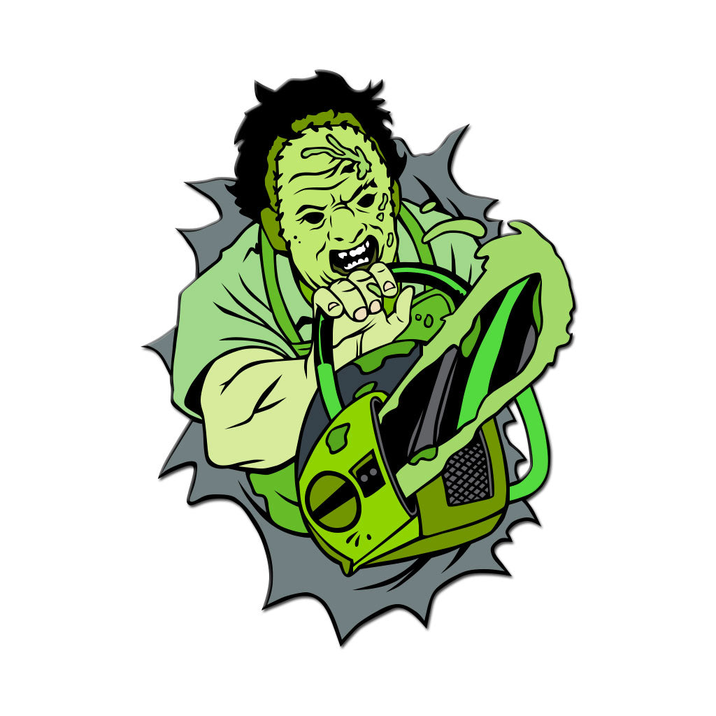 Dimensions of Fear - Texas Enamel Pin - Dystopian Designs