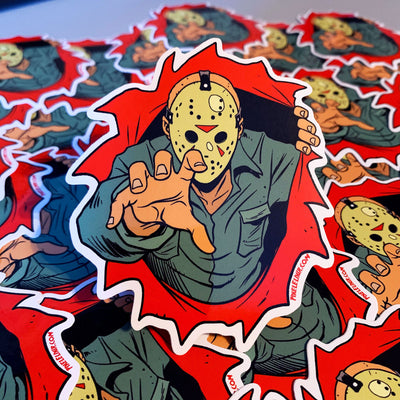 Dimensions of Fear - Crystal Lake Enamel Pin (Set of 3) - Dystopian Designs