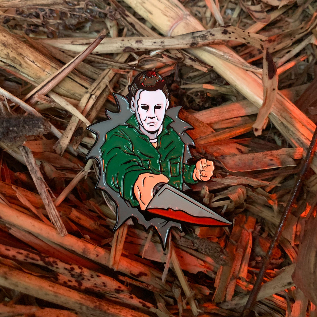 Dimensions of Fear - The Boogeyman Enamel Pin