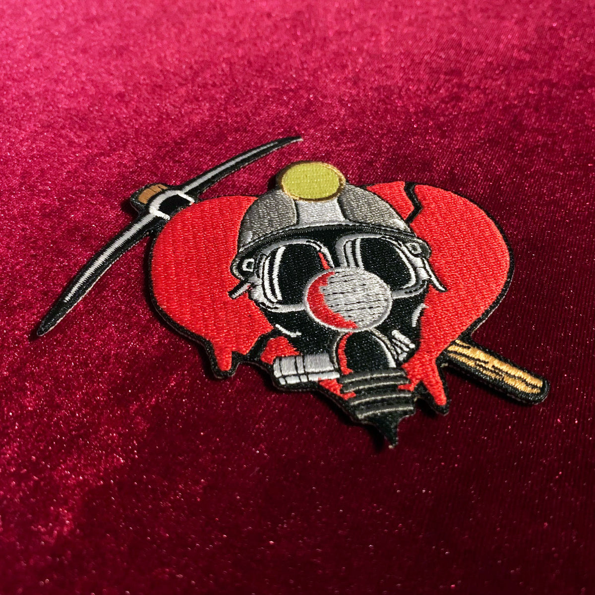 Deadly Valentine 4" Embroidered Patch - Pixel Elixir