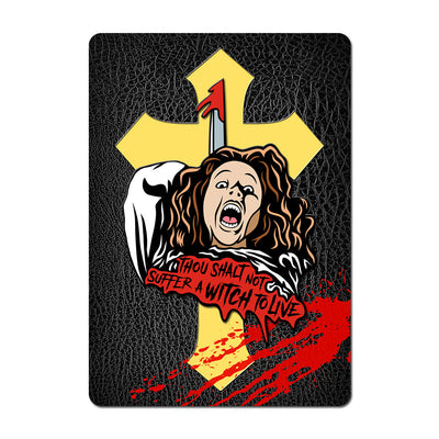 Final Prayer Enamel Pin - Dystopian Designs