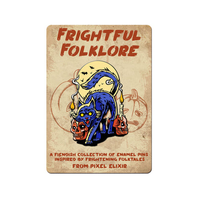 Frightful Folklore Enamel Pins - Set of 3 - Dystopian Designs