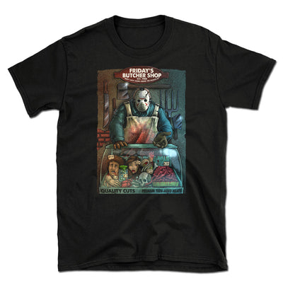 Friday's Butcher Shop T-Shirt - Dystopian Designs